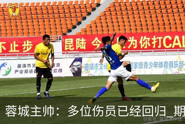 蓉城主帅：多位伤员已经回归 期待主场把这个冠军拿下